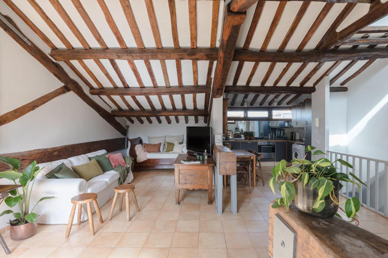Amazing Penthouse With Terrace And Rooftop In Trastevere Rome Bagian luar foto