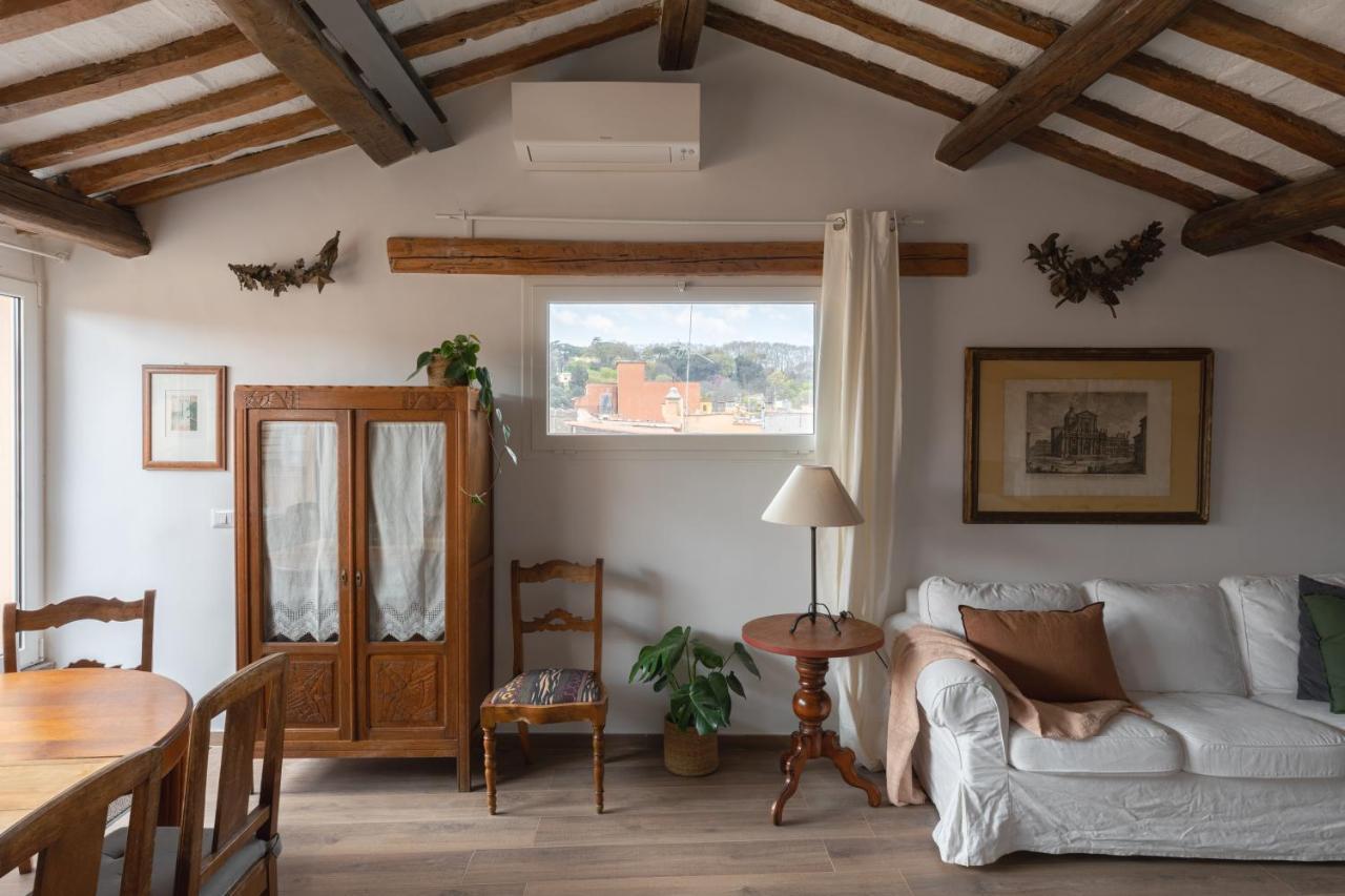 Amazing Penthouse With Terrace And Rooftop In Trastevere Rome Bagian luar foto